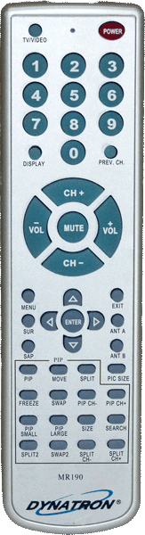 TV remote control for Panasonic
